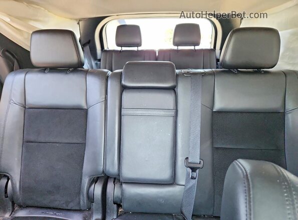 1C4RDJDG4JC100269 2018 DODGE DURANGO Black Rear seats view