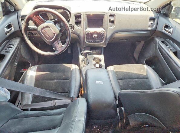 1C4RDJDG4JC100269 2018 DODGE DURANGO Black Dashboard view
