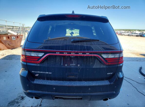 1C4RDJDG4JC174498 2018 DODGE DURANGO Black Հետևի տեսք
