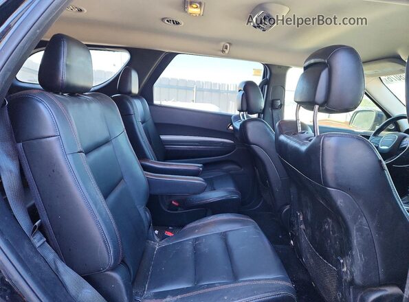 1C4RDJDG4JC174498 2018 DODGE DURANGO Black Սալոնի հետևի տեսք