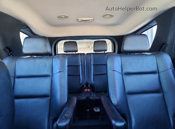 1C4RDJDG4JC174498 2018 DODGE DURANGO Black Հետևի նստատեղերի տեսք