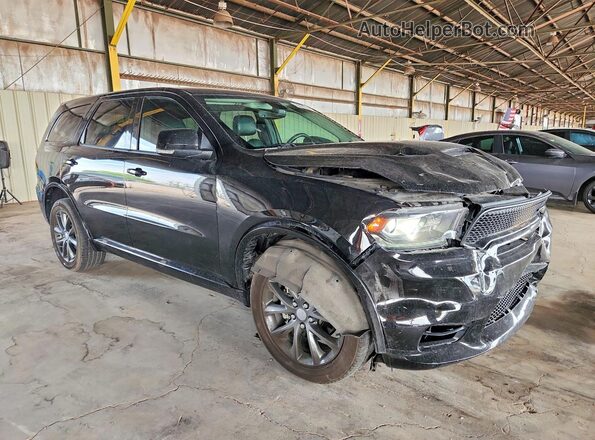 1C4RDJDG4JC497336 2018 DODGE DURANGO Black Вид спереду