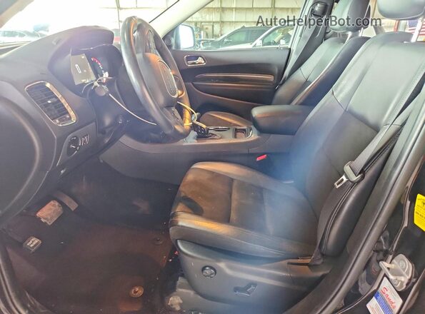 1C4RDJDG4JC497336 2018 DODGE DURANGO Black Вид панелі приладів