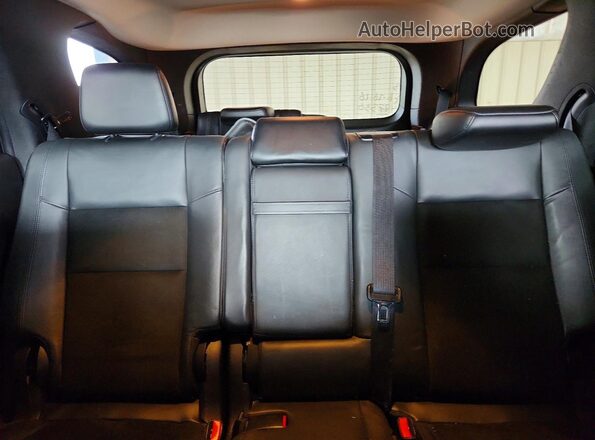 1C4RDJDG4JC497336 2018 DODGE DURANGO Black Вид задньої частини салону