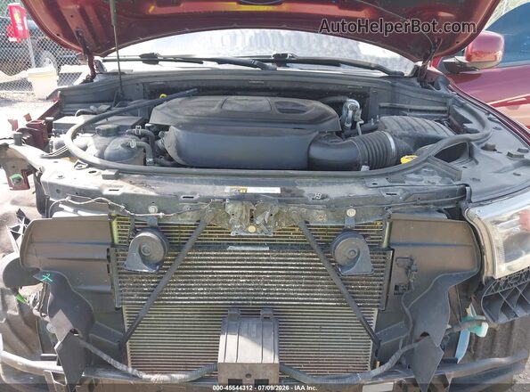 1C4RDJDG4KC718189 2019 DODGE DURANGO Maroon უკანა ხედი