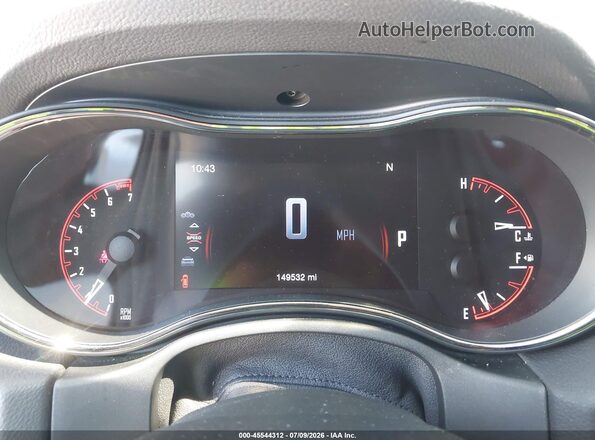 1C4RDJDG4KC718189 2019 DODGE DURANGO Maroon უკანა სავარძლების ხედი