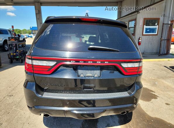 1C4RDJDG4KC778893 2019 DODGE DURANGO Черный Вид сзади