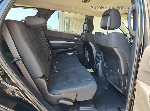 1C4RDJDG4KC778893 2019 DODGE DURANGO Черный Вид задней части салона