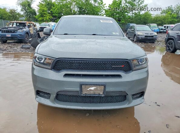 1C4RDJDG4LC193068 2020 DODGE DURANGO Gray Вид спереду