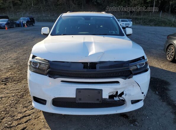 1C4RDJDG4LC252863 2020 DODGE DURANGO White Widok z przodu