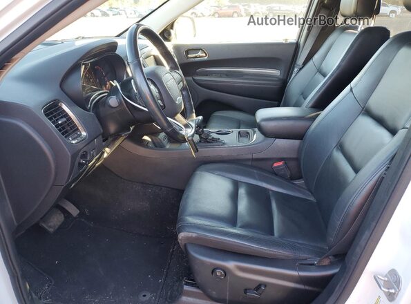 1C4RDJDG4LC252863 2020 DODGE DURANGO White Widok wnętrza z przodu