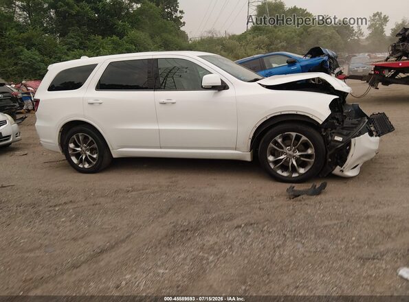 1C4RDJDG4LC261174 2020 DODGE DURANGO White Widok wnętrza z tyłu