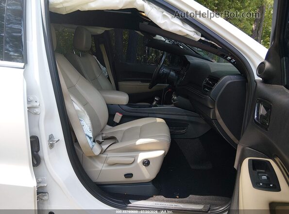 1C4RDJDG4MC576199 2021 DODGE DURANGO White წინა სალონის ხედი