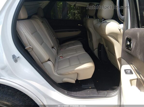 1C4RDJDG4MC576199 2021 DODGE DURANGO White VIN კოდის სტიკერის ხედი