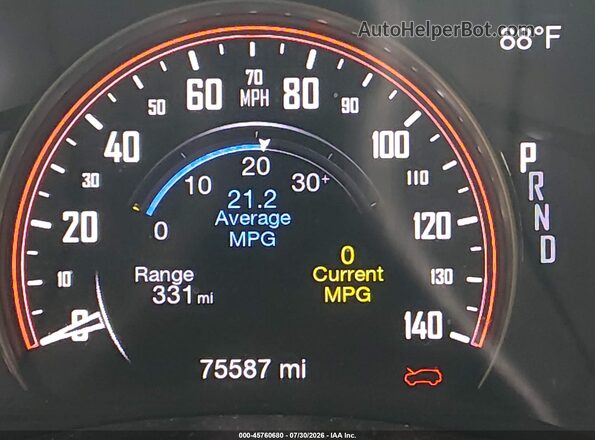 1C4RDJDG4MC576199 2021 DODGE DURANGO White 