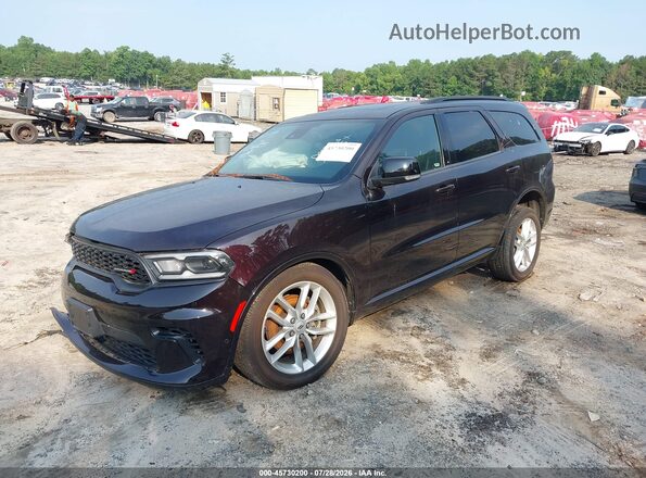 1C4RDJDG4SC517912 2025 DODGE DURANGO Black Przód lewy