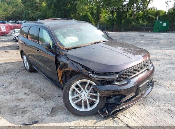 1C4RDJDG4SC517912 2025 DODGE DURANGO Black Widok z przodu