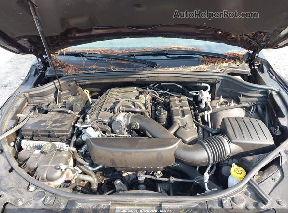 1C4RDJDG4SC517912 2025 DODGE DURANGO Black Widok z tyłu