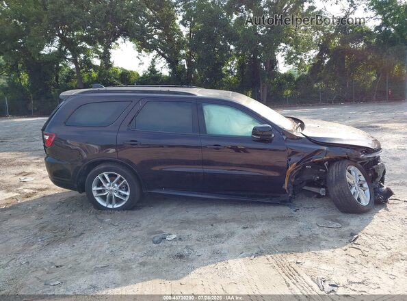 1C4RDJDG4SC517912 2025 DODGE DURANGO Black Widok wnętrza z tyłu