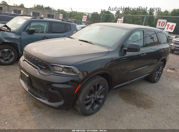 1C4RDJDG4SC532815 2025 DODGE DURANGO Черный Передняя левая четверть