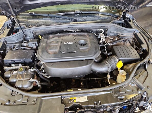 1C4RDJDG5GC362844 2016 DODGE DURANGO Черный Вид подкапотного пространства