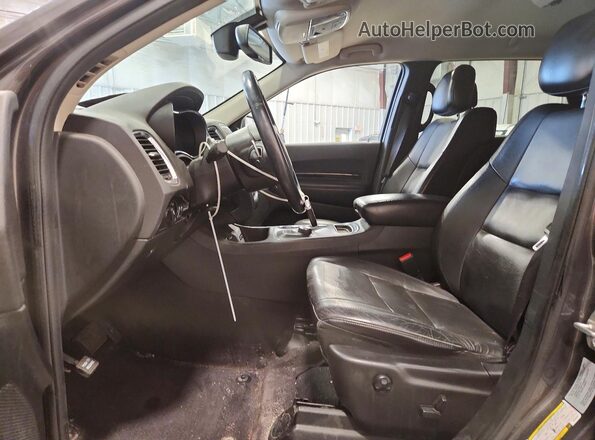 1C4RDJDG5GC362844 2016 DODGE DURANGO Черный Вид салона спереди
