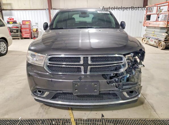 1C4RDJDG5GC459803 2016 DODGE DURANGO Gray Front view