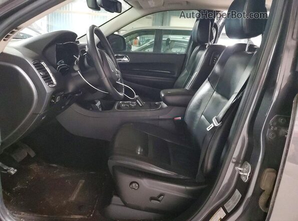 1C4RDJDG5GC459803 2016 DODGE DURANGO Gray Front interior view