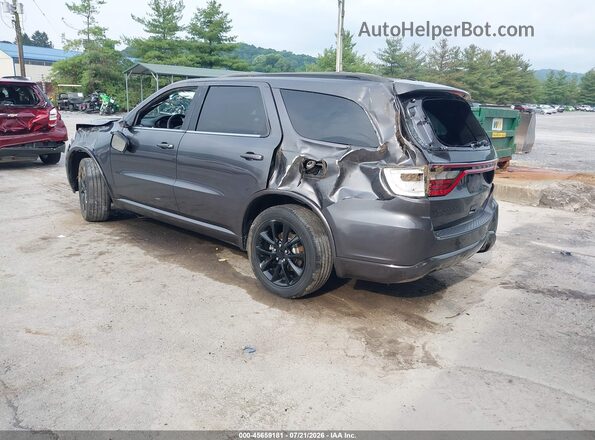 1C4RDJDG5HC664958 2017 DODGE DURANGO Gray Trasero izquierdo