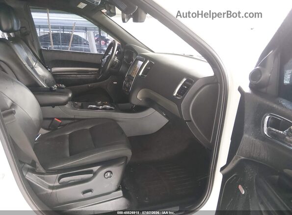 1C4RDJDG5HC854873 2017 DODGE DURANGO White Вид салону спереду