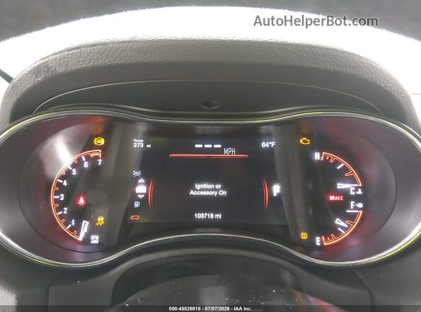 1C4RDJDG5HC854873 2017 DODGE DURANGO White Вид задніх сидінь