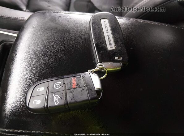 1C4RDJDG5HC854873 2017 DODGE DURANGO White Вид панелі приладів