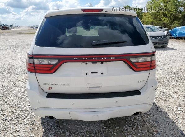 1C4RDJDG5JC242985 2018 DODGE DURANGO White Вид ззаду