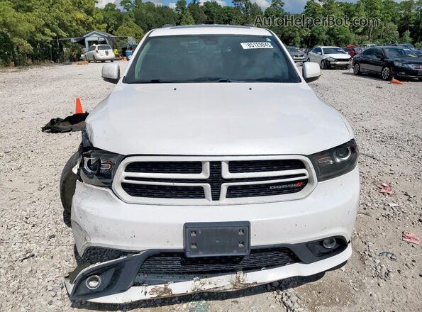 1C4RDJDG5JC242985 2018 DODGE DURANGO White Вид спереду