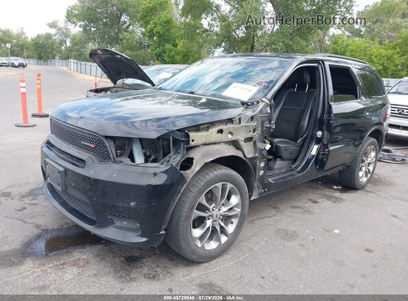 1C4RDJDG5KC764680 2019 DODGE DURANGO Black Front left