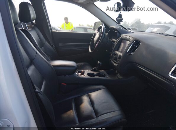 1C4RDJDG5KC853438 2019 DODGE DURANGO Белый Вид салона спереди