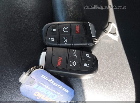 1C4RDJDG5KC853438 2019 DODGE DURANGO Белый Вид панели приборов