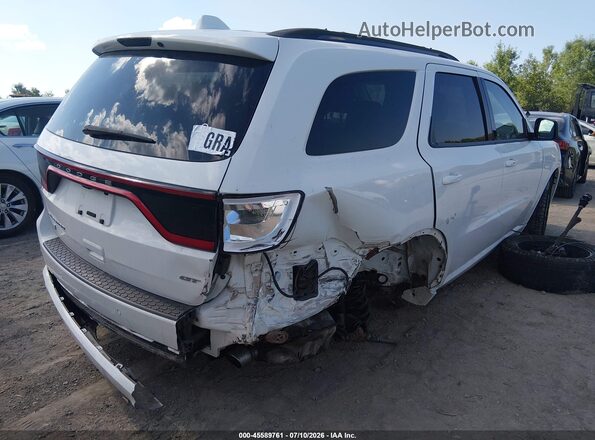 1C4RDJDG5KC853438 2019 DODGE DURANGO Белый Задняя правая четверть