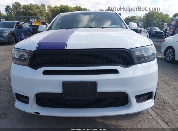 1C4RDJDG5KC853438 2019 DODGE DURANGO Белый Вид задней части салона