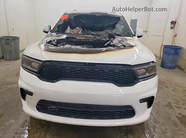 1C4RDJDG5MC522233 2021 DODGE DURANGO Белый Вид спереди