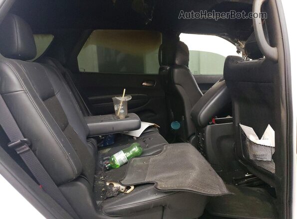 1C4RDJDG5MC522233 2021 DODGE DURANGO Белый Вид задней части салона