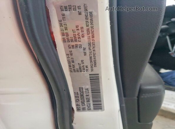 1C4RDJDG5MC522233 2021 DODGE DURANGO Белый Вид наклейки с VIN-кодом