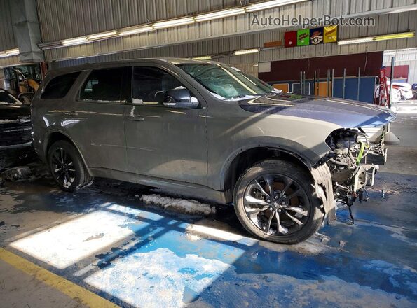 1C4RDJDG5MC634367 2021 DODGE DURANGO Gray Przód prawy