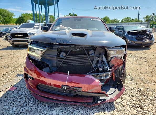 1C4RDJDG5PC677207 2023 DODGE DURANGO Red Front view