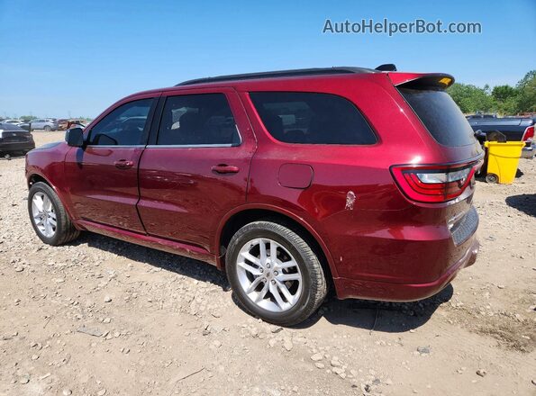 1C4RDJDG5PC677207 2023 DODGE DURANGO Red Rear left