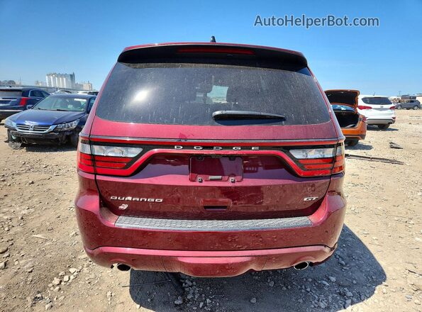 1C4RDJDG5PC677207 2023 DODGE DURANGO Red Rear view