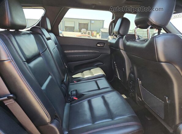 1C4RDJDG5PC677207 2023 DODGE DURANGO Red Rear interior view