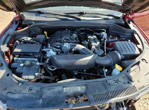 1C4RDJDG5PC677207 2023 DODGE DURANGO Red Engine compartment view