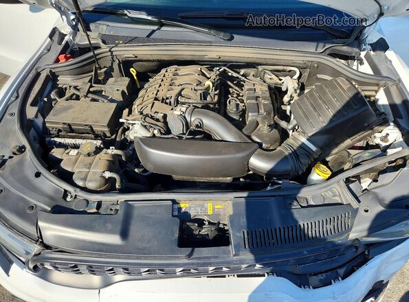 1C4RDJDG5PC718953 2023 DODGE DURANGO White ძრავის განყოფილების ხედი