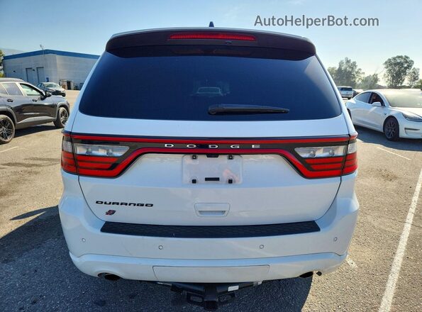 1C4RDJDG5PC718953 2023 DODGE DURANGO White უკანა ხედი